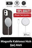 Modern Kablosuz Mıktanıslı Wireless iPhone 11 12 13 14 15 Süper Hızlı 15W Magsafe Şarj Aleti