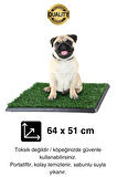 Özel Üretim 3 Katlı Evcil Hayvan Tuvalet Eğitim Halısı Yavru Köpek Yapay Çim Pet Park Temizlenebilir