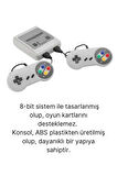 Premium HD Klasik 8 Bit 620 Oyunlu Televizyon Çift 2 Kontrol Kollu Nostalji Super Mini Retro Atari
