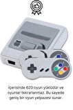 Premium HD Klasik 8 Bit 620 Oyunlu Televizyon Çift 2 Kontrol Kollu Nostalji Super Mini Retro Atari