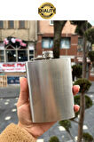 Limited Edition Sızdırmaz Paslanmaz Çelik 6 Oz Alkol Sıvı İçecek Kamp Cep Su Matarası Dayanıklı