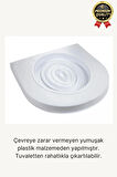 Kolay Kullanım Hijyenik Pratik Kum Kabı Yavru Yetişkin Kedi Wc Tuvalet Alıştırma Klozet Eğitim Seti