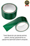 Premium Dayanıklı Süper Güçlü Su Geçirmez Sızdırmaz Yeşil Tamir ve İzolasyon Bandı 48mm x 10m-3 Adet