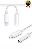 Premium Iphone 15 14 13 12 11 X 8 7 Plus Ipad Kulaklık Uyumlu Lightning Aux Çevirici Dönüştürücü