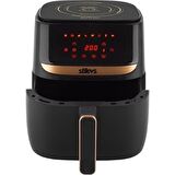 Stilevs AF-600 5.7 lt Yağsız Airfryer Siyah
