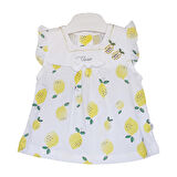 Caramell Bebek Takımı - 3 lü - TKK6178 - Lemon - Beyaz