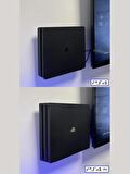 Playstation 4 Duvar Standı Yerden Tasarruf Rahat Hava Akışı Gaming Aksesuar Konsol Tutacağı