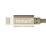 Tsmart TS-K53 Özel Örgülü Seri iPhone Data Hızlı Şarj Kablosu 1MT