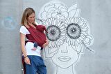Neko Esnek Wrap Sling, Kanguru- Bordo