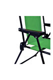 EXENT 2-6 Yaş LÜX Çocuk Piknik Sandalyesi-Mini Kamp Sandalyesi-YEŞİL