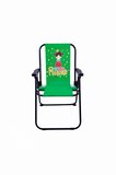 EXENT 2-6 Yaş LÜX Çocuk Piknik Sandalyesi-Mini Kamp Sandalyesi-MyLittle Princess-YEŞİL