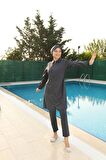 Tam Kapalı Mayo Paraşüt Kumaş Gömlek Yaka