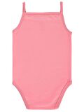 Civil Baby Kız Bebek Çıtçıtlı Badi 12-24 Ay Yavruağzı
