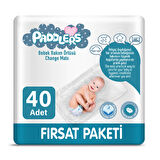 PADDLERS 4X10 ADET BEBEK BAKIM ÖRTÜSÜ (60X60 Boyutunda)