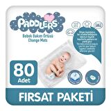 Paddlers 8x10 80 Adet Bebek Bakım Örtüsü (60X60 Boyutunda)