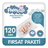 Paddlers 12x10 120 Adet Bebek Bakım Örtüsü (60X60 Boyutunda)