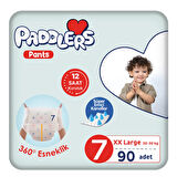 Paddlers Külot Bebek Bezi 7 Numara XX-Large 90 Adet (20-30 Kg) Ekstra Aylık Paket