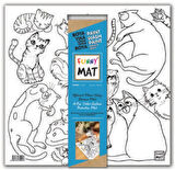 Funny Mat - Kediler 40x40cm