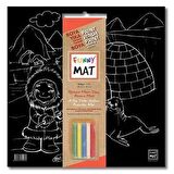 Funny Mat - Black Kutup (Tebeşirli)