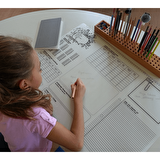 Funny Mat Çalışma Matı 48x33 cm 1141