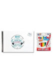 -tükenmez Resim Defteri-2 - 25x35cm & Carioca 12 Lı Joy