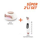 Polosmart PSC06 Siyah Nokta Temizleyici + PSC14 UV Led Işıklı Kalıcı Oje Kurutucu
