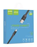 POLOSMART PSM22 LIGHTNING SÜPER HIZLI ŞARJ VE DATA KABLOSU