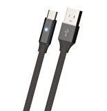 POLOSMART PSM29 TYPE-C LED UYARILI ŞARJ VE DATA KABLOSU