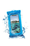 MF Product Jettpower 0245 Su Geçirmez Telefon Kılıfı Mavi 