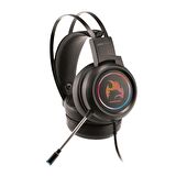Polosmart PGM05 Phoenix 7.1 Gaming Kablolu Kulaküstü Kulaklık Siyah