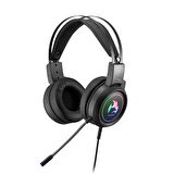 Polosmart PGM05 Phoenix 7.1 Gaming Kablolu Kulaküstü Kulaklık Siyah