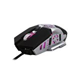 MF Product Strike 0593 Rgb Kablolu Fanlı Gaming Mouse Siyah