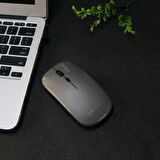 Polosmart PSWM13 Hybrid Bluetooth & Wireless Şarj Edilebilir Mouse K.Gri