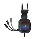 Polosmart PGM12 Kulaküstü Kablolu Gaming Kulaklık Siyah