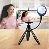 Onyo ONY15 Işıklı Tripod Siyah