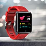 Polosmart PSSW11 Kırmızı Akıllı Saat