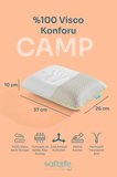 CAMP Ortopedik Visco Seyahat ve Kamp Yastığı 37x26x10cm