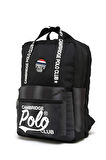 Cambridge Polo Club American Chic Çok Gözlü Unisex Çocuk Ilkokul Çantası