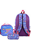 Wave Çift Ana Bölmeli Unisex Çocuk İlkokul Çanta Set