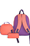 Cambridge Polo Club Be Happy Çift Ana Bölmeli Unisex Çocuk Ilkokul Çanta Set