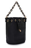 Cambirdge Polo Club Zincir Detaylı Büzgülü Kadın Omuz Çantası MB03