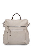 David Jones Çok Bölmeli Fermuarlı Kadın Sırt Çantası DJ257-1