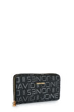 David Jones Logo Detaylı Cüzdan CZ101