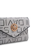 David Jones Logo Detaylı Kapaklı Mini Cüzdan CZ103