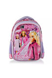 Frocx Lisanslı Pembe Lila Barbie Loft Inspire Kız Çocuk Ilkokul Çantası 33 X 41 X 15cm