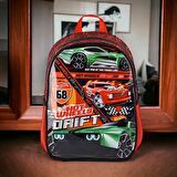 HOT WHEELS İLKOKUL ÇANTASI HAWK DRIFT
