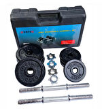Avessa 20 Kg Plaka Çanta Set Siyah Mb-11726