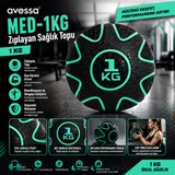 Avessa Med-1Kg Zıplayan Sağlık Topu 1Kg