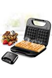 Kiwi KSM-2405W Waffle Makinesi 750 W