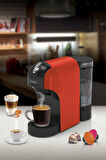 Kcm-7597 Kapsül Kahve Makinesi Kırmızı Nespresso/ Dolce Gusto/ Toz Kahve ile Uyumlu